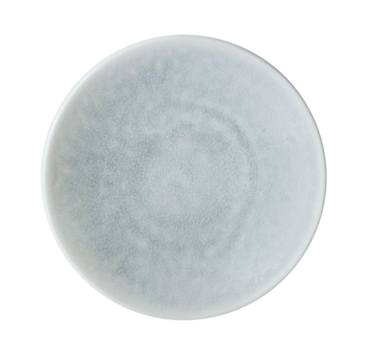 Opal White Luminous Dinner Plate
