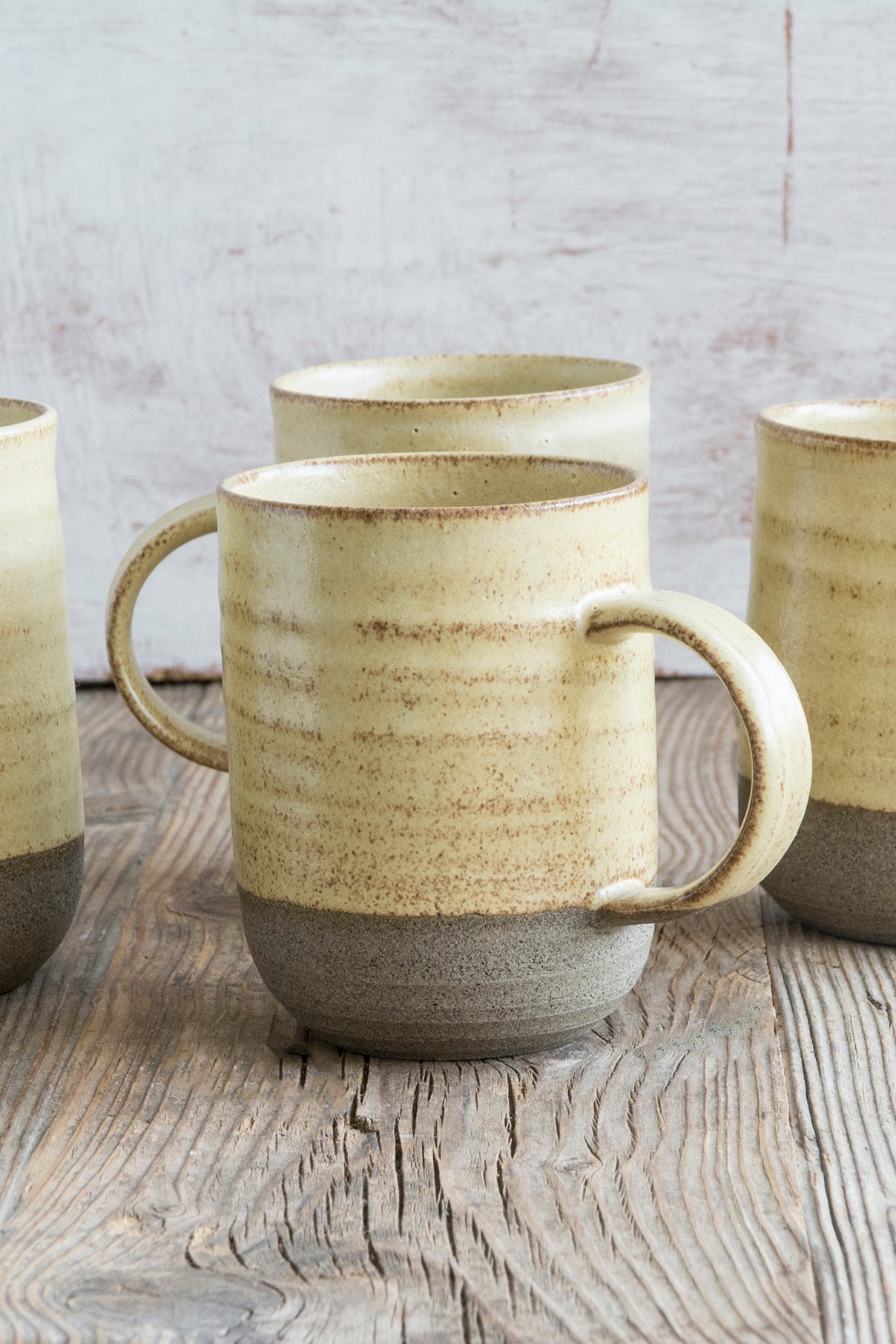 Large Rustic Pottery Mug for Hot Drinks