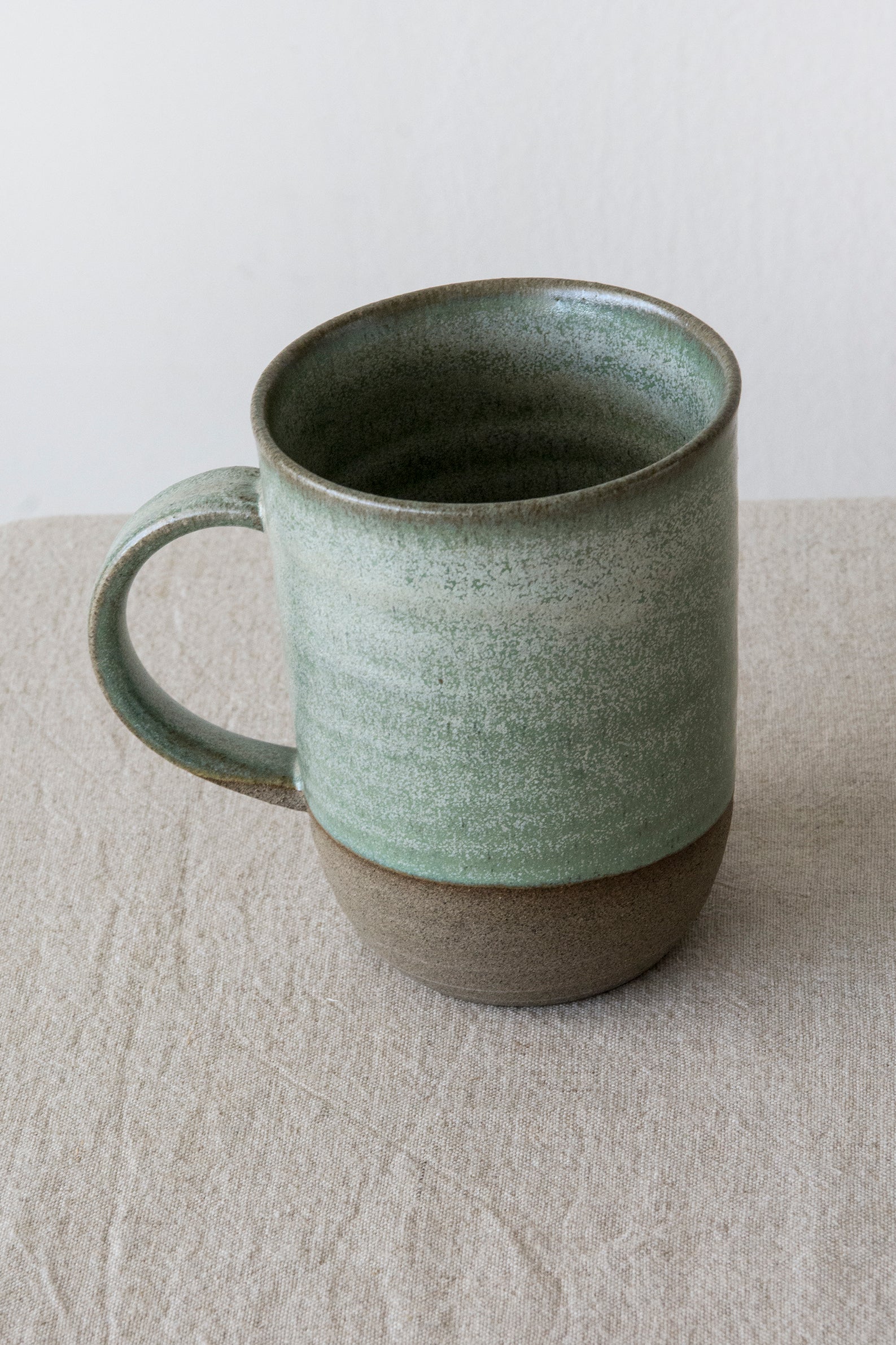Large Rustic Pottery Mug for Hot Drinks