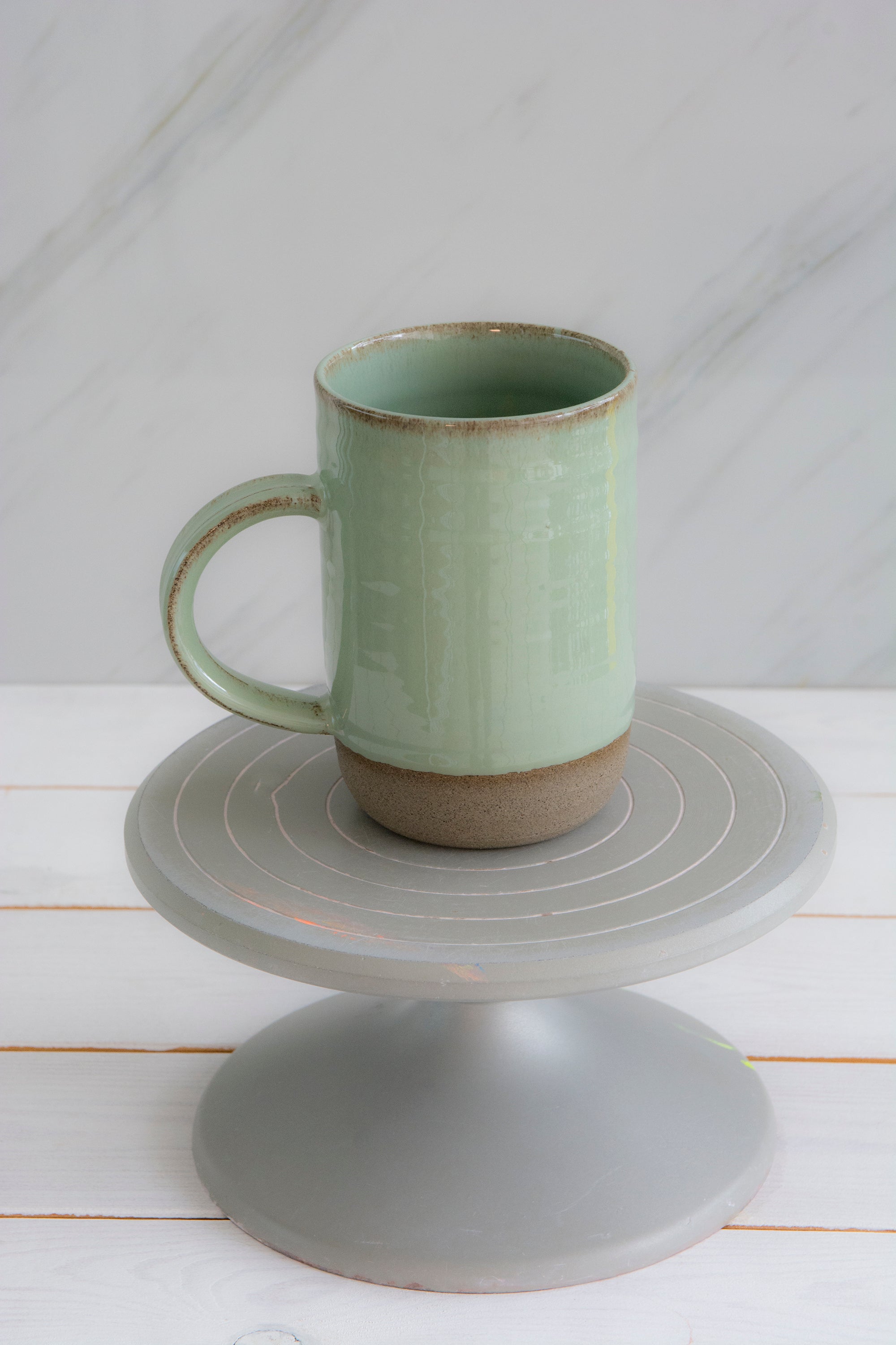 Large Rustic Pottery Mug for Hot Drinks