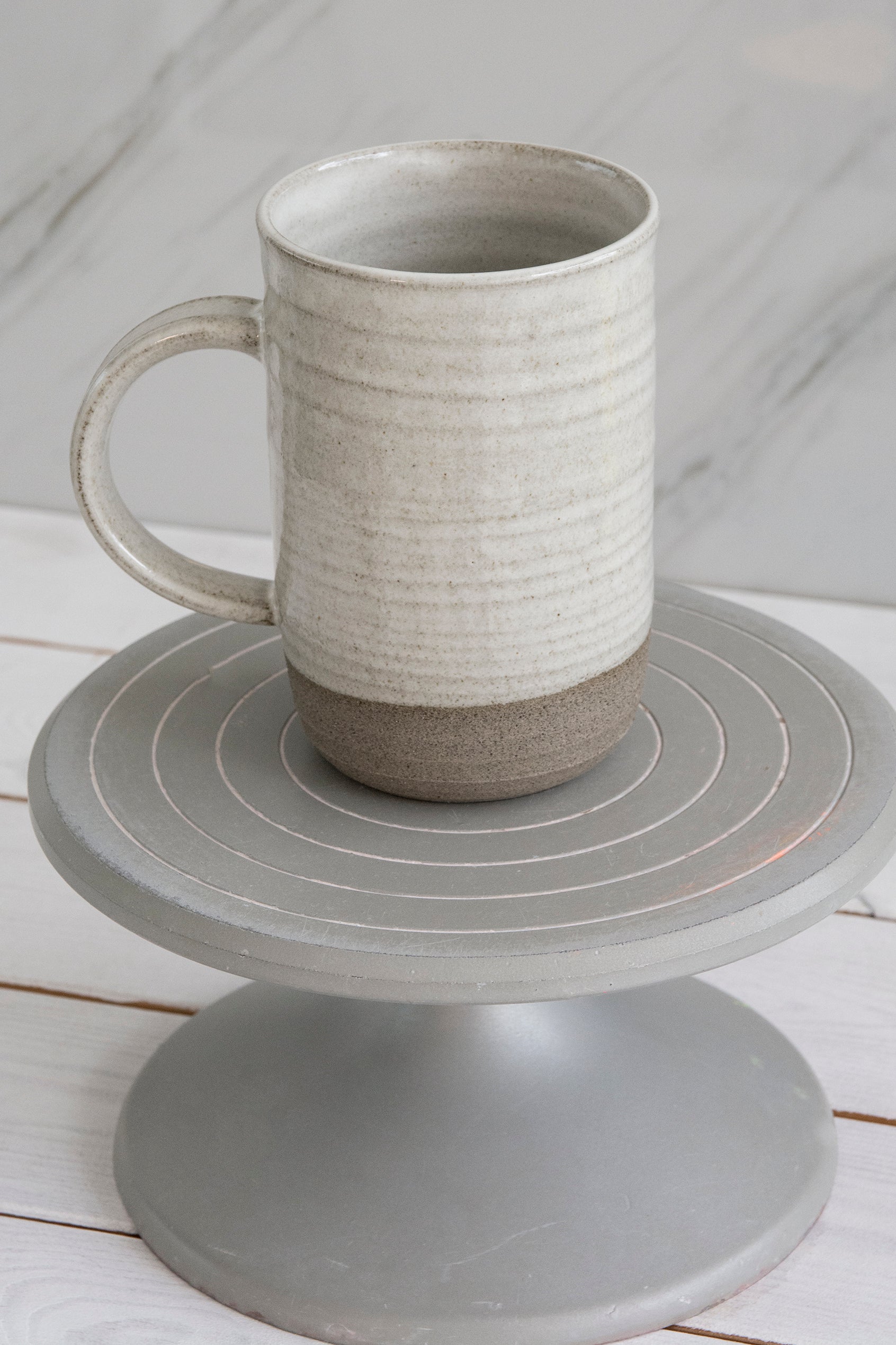 Large Rustic Pottery Mug for Hot Drinks