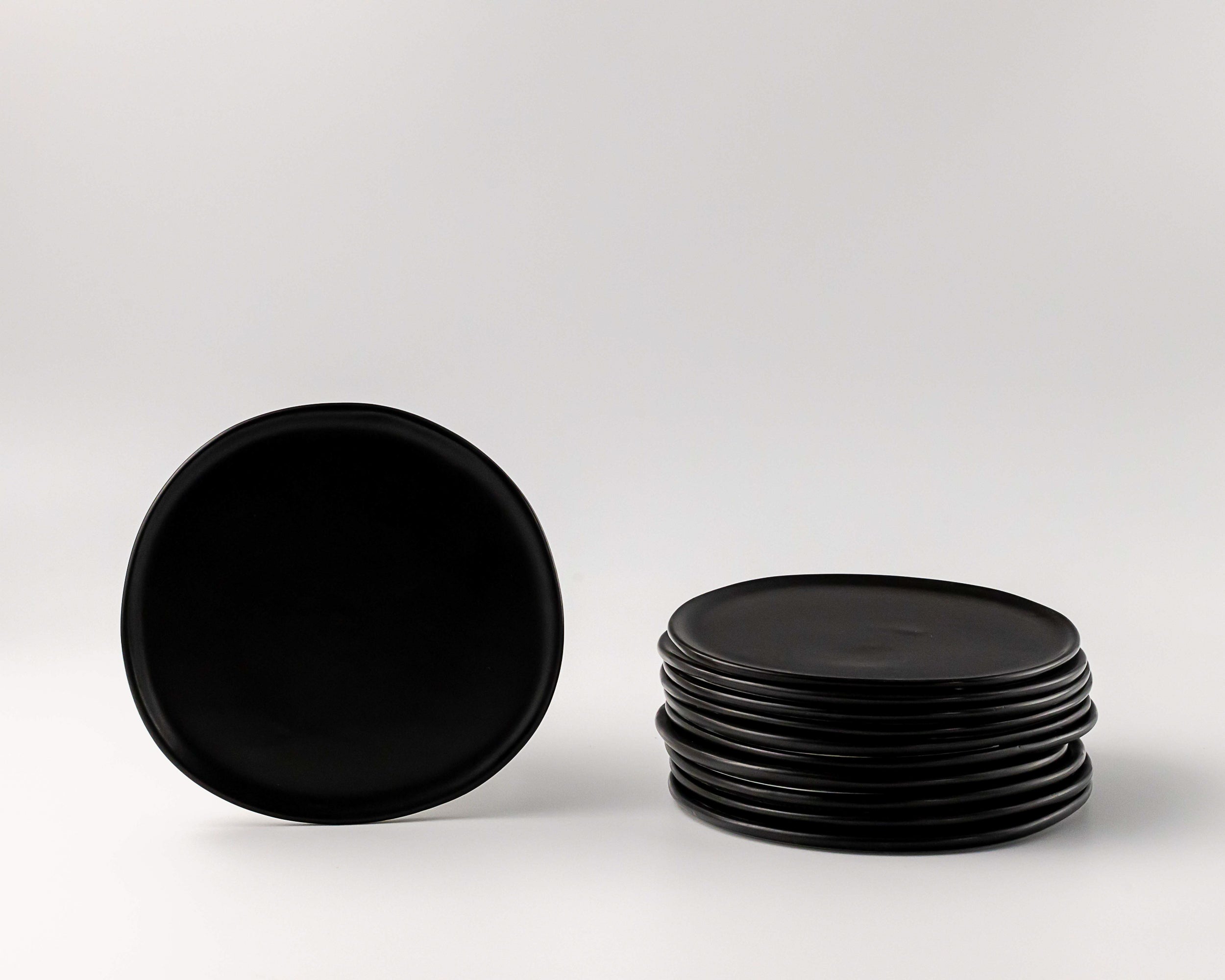 Organic Low Rim Porcelain Side Plate