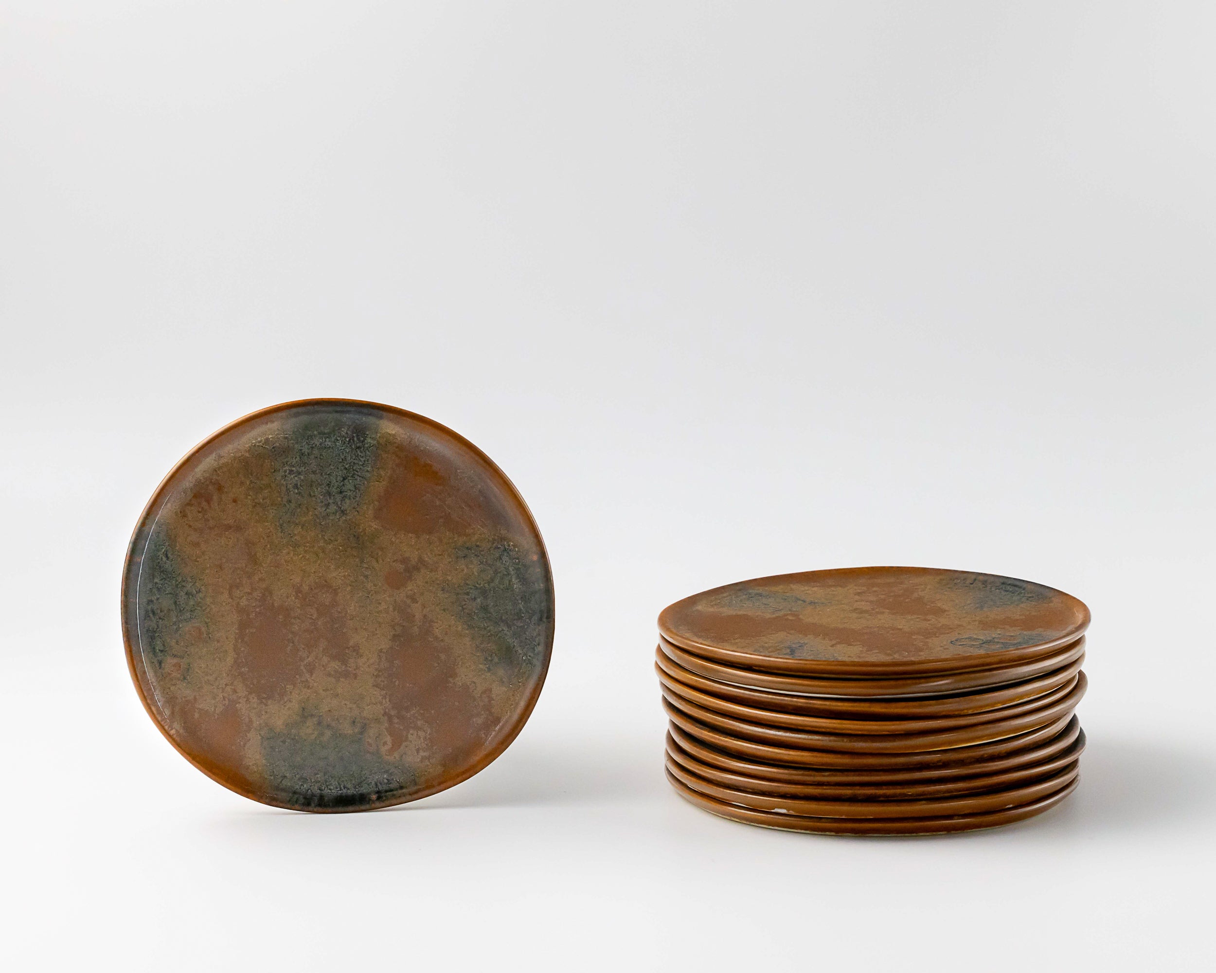 Organic Low Rim Porcelain Side Plate