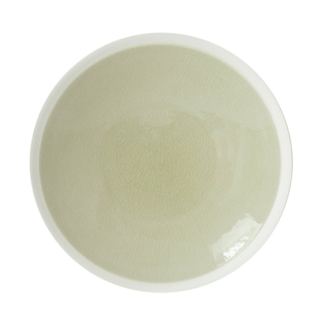 Sage Green Clean-Edge Dinner Plate