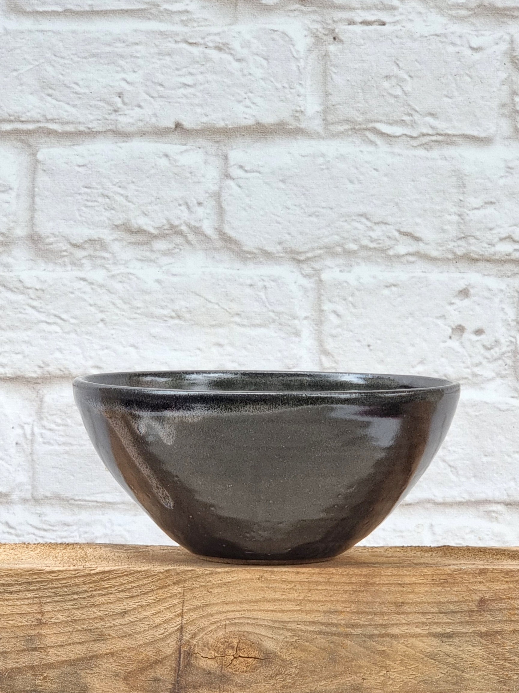 Ceramic Soup Bowl, Rustic Pottery Breakfast Bowl, Stoneware Cereal Bowl - Image 8