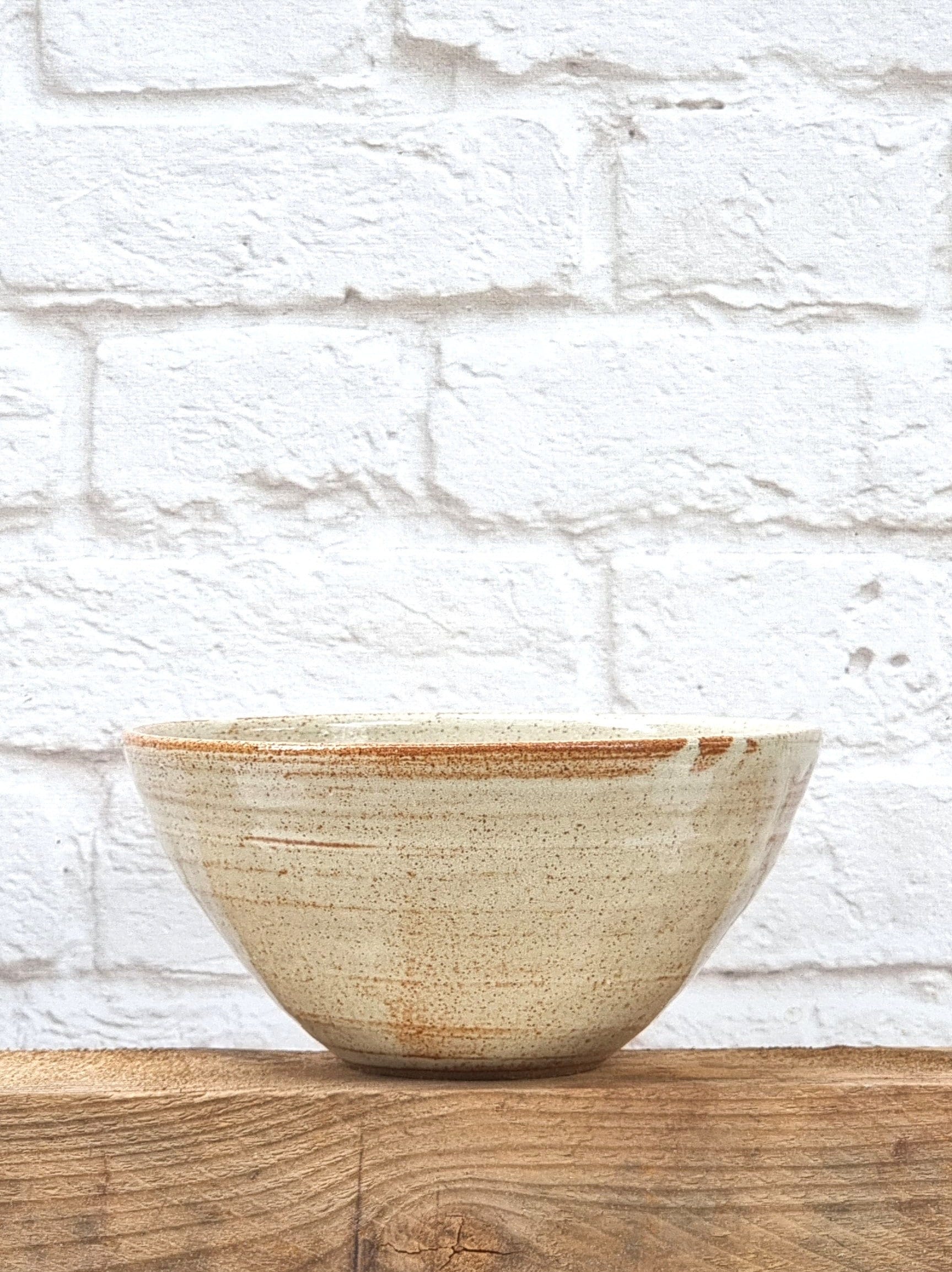 Ceramic Soup Bowl, Rustic Pottery Breakfast Bowl, Stoneware Cereal Bowl - Image 6