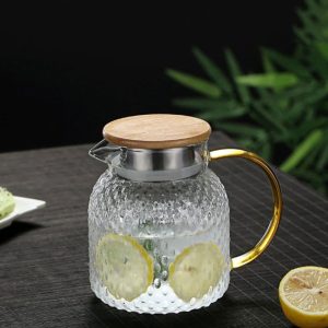 Stippled Glass Jug