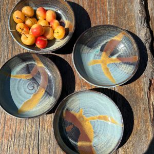Set of 3 Small 5-Inch Snack Bowls