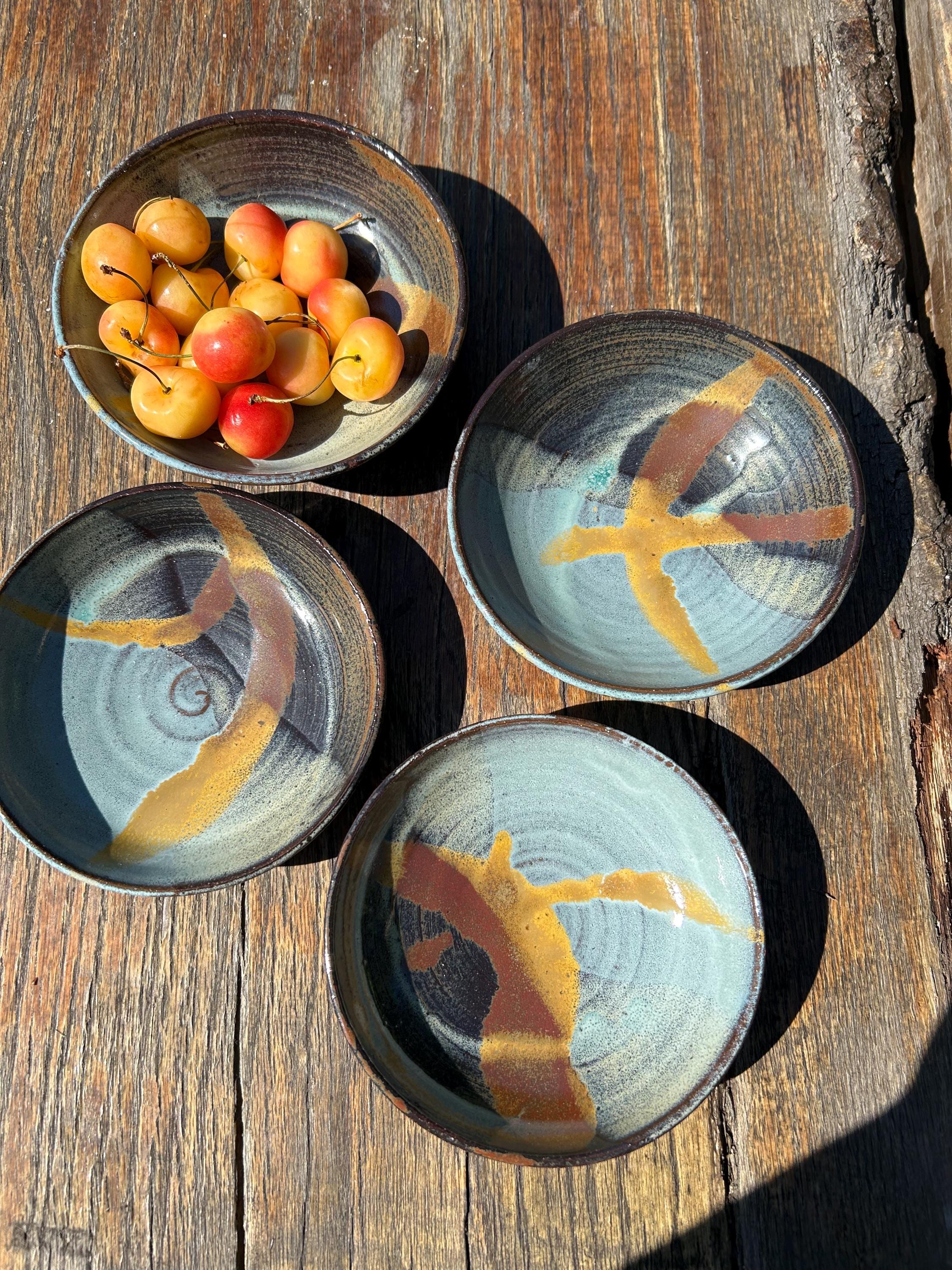 Set of 3 Small 5-Inch Snack Bowls