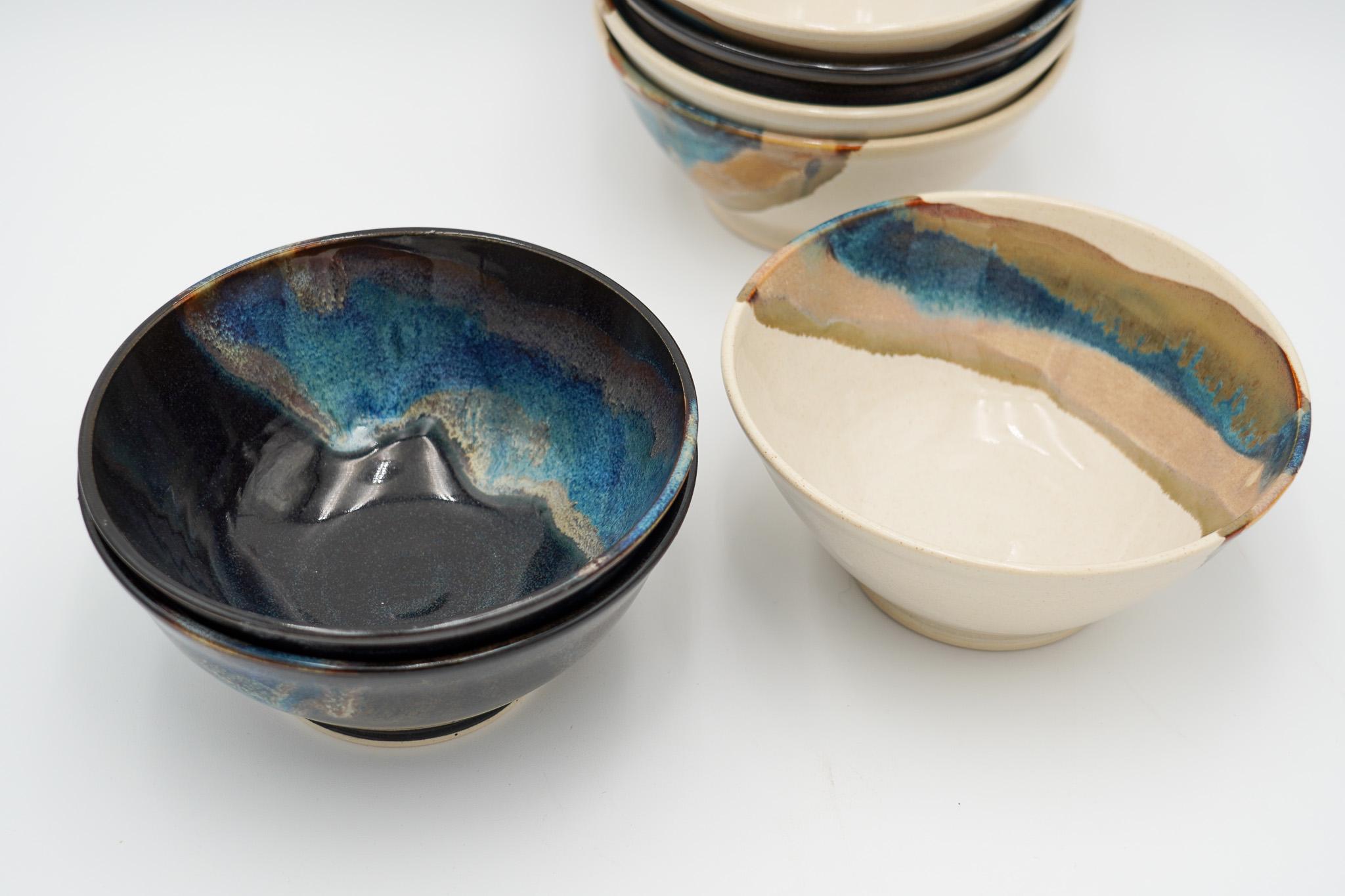 Stoneware Pottery Bowls for Salad, Soup, Pasta and Cereal - Image 7