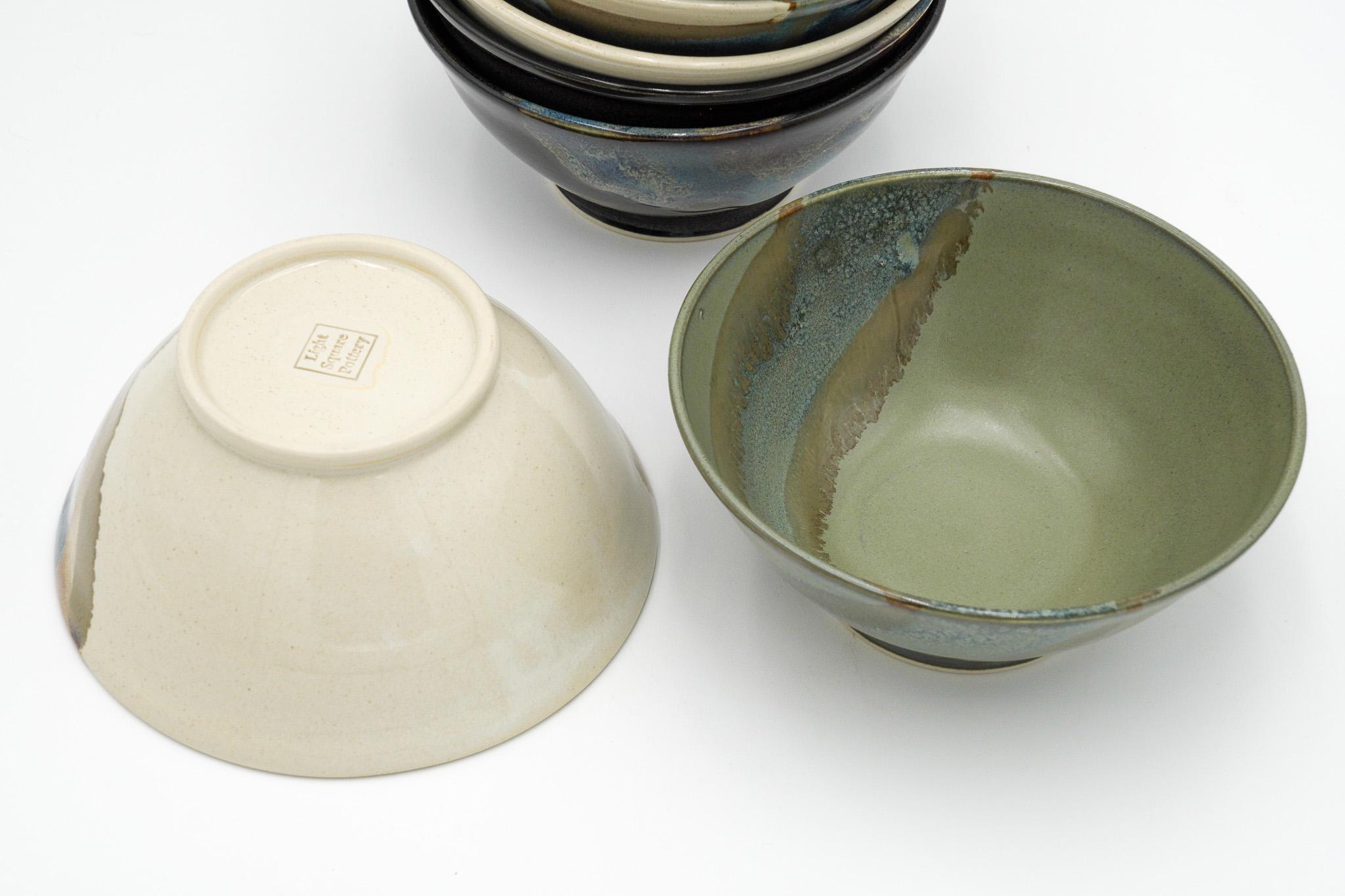 Stoneware Pottery Bowls for Salad, Soup, Pasta and Cereal - Image 8