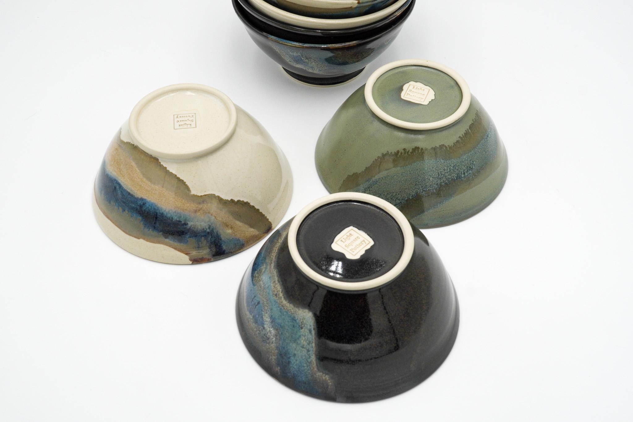 Stoneware Pottery Bowls for Salad, Soup, Pasta and Cereal - Image 9