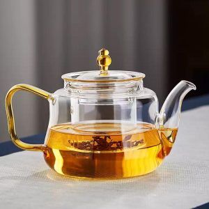 Borosilicate Glass Teapot Set for Gongfu and Afternoon Tea