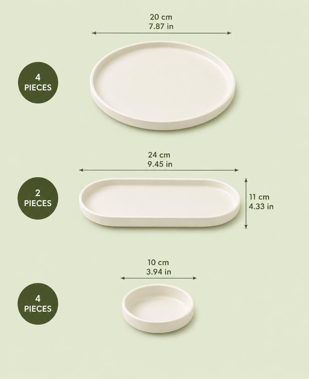 Ceramic Olive Serving Set, Mediterranean Tableware, Rustic Farmhouse Dinnerware - Image 3