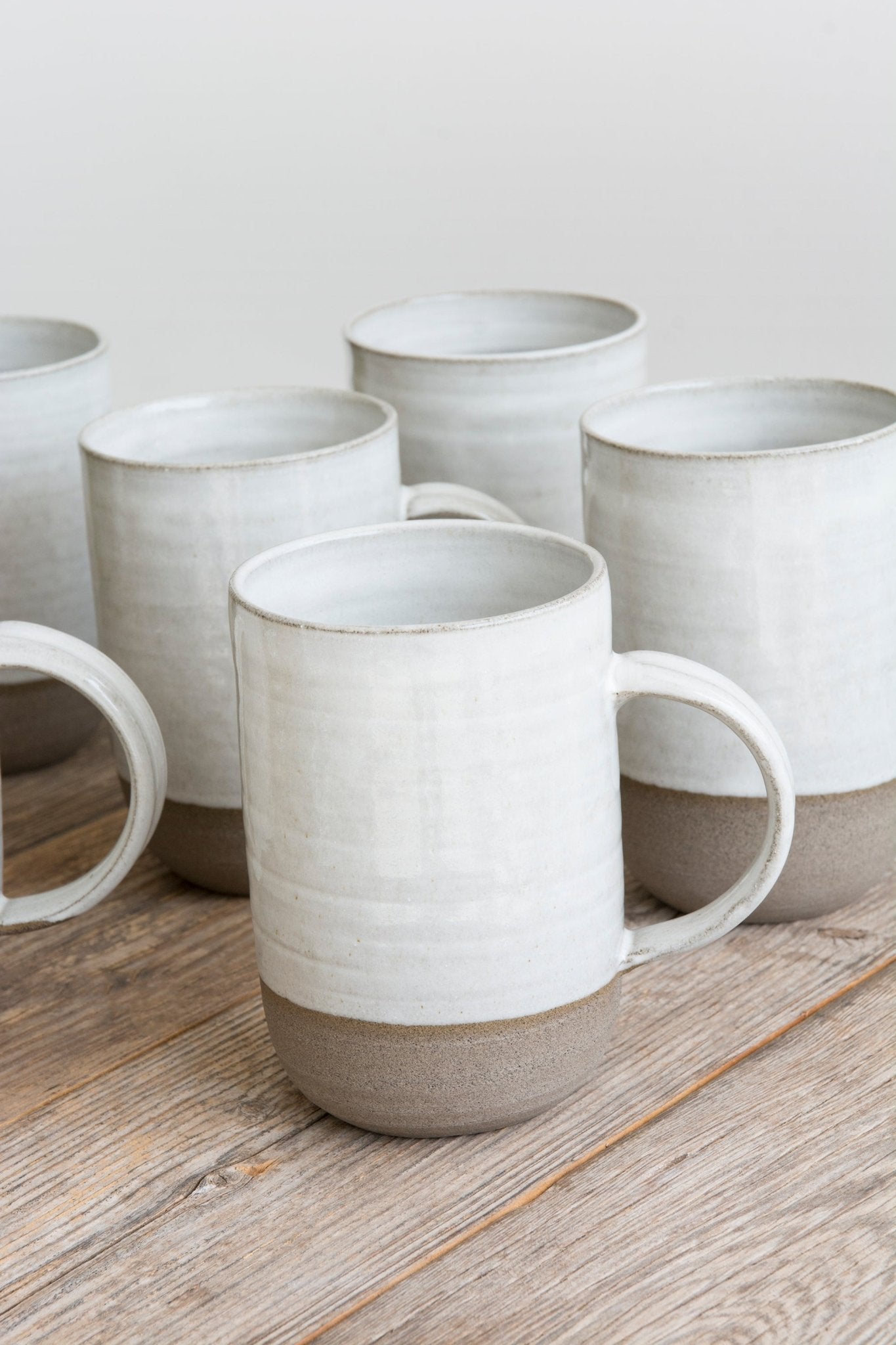 Large Rustic Pottery Mug for Hot Drinks