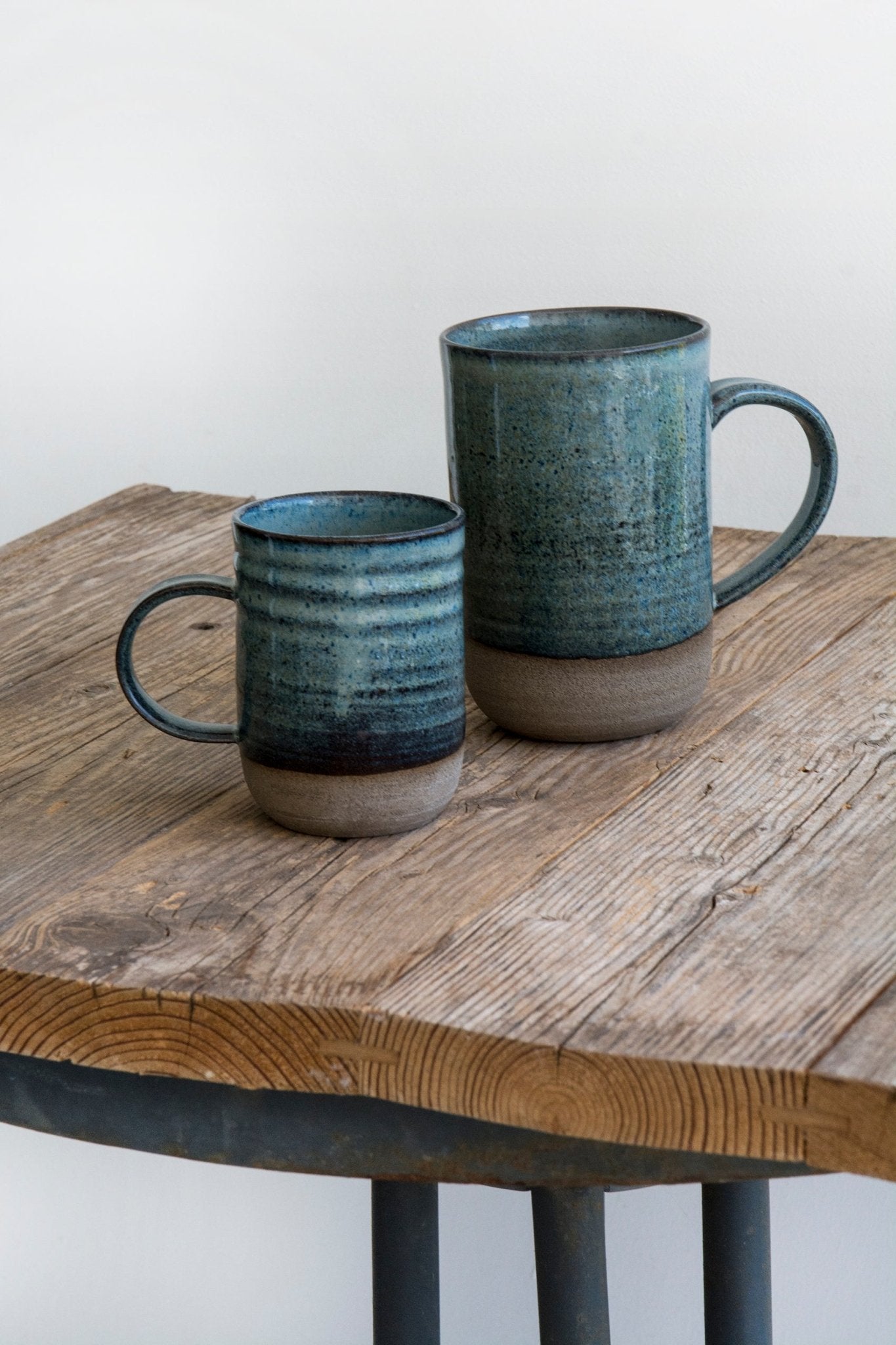 Large Rustic Pottery Mug for Hot Drinks
