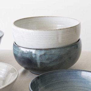 Rustic Ceramic Serving Bowl for Shared Meals